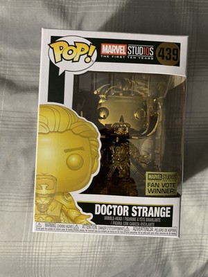 Funko Pop! Marvel Studios Gold Chrome 