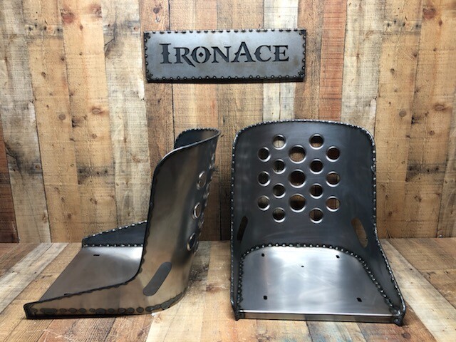 Single Rat Rod Seat Bomber Seat - (Sold Individually)