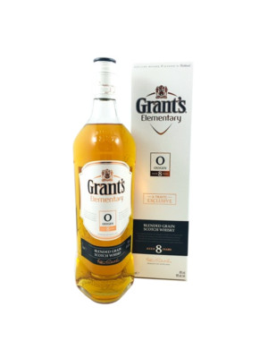 (39,32 /l) Grant´s Elemantary 0 Oxygen 8 Jahre Blended Scotch Whisky 40% 1,0l Fl