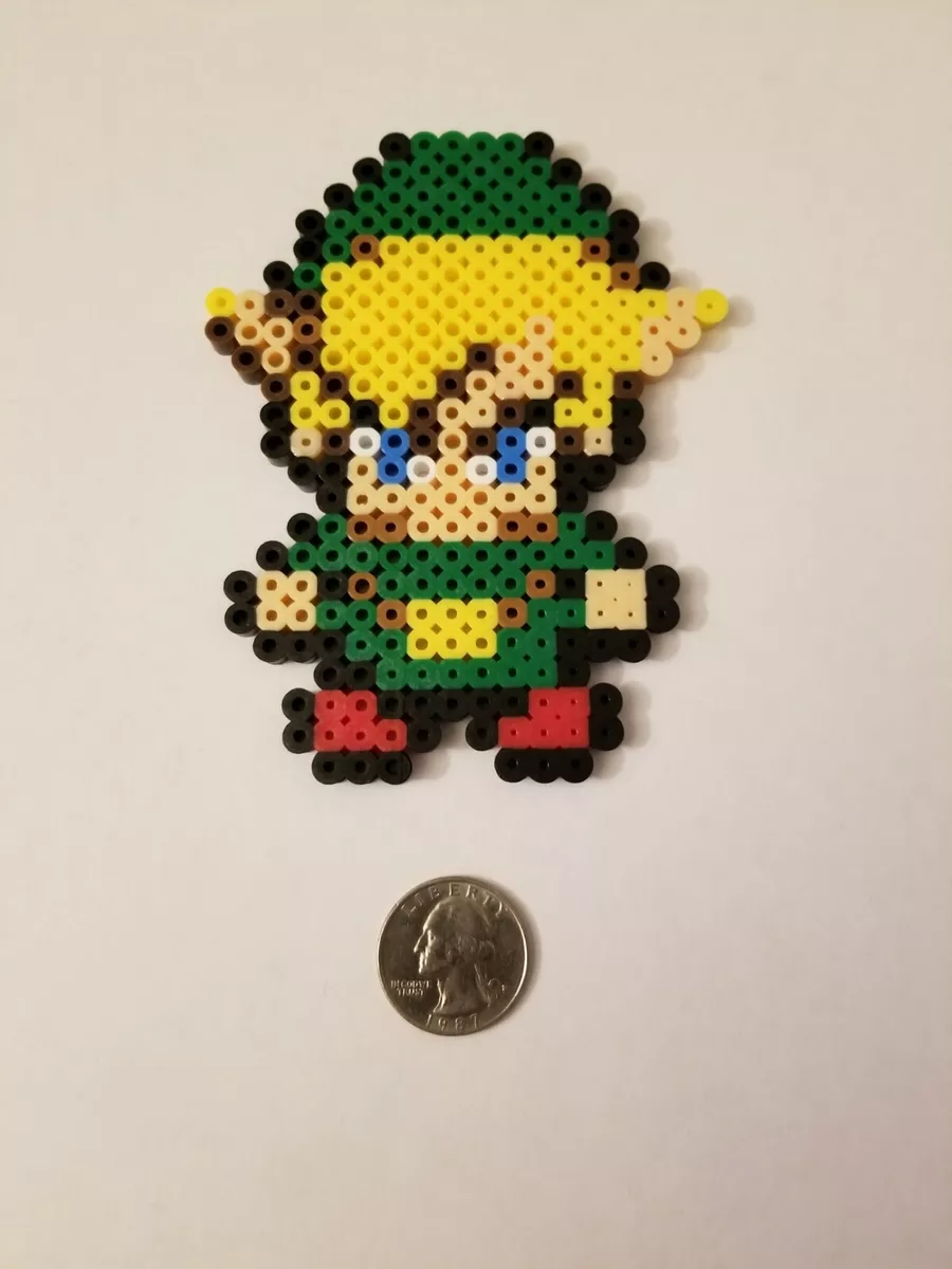 Legend of Zelda Link Perler Beads Zelda Nintendo Art 