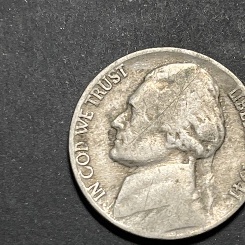 1941 Nickel No mint mark with rim error. - Picture 3 of 7