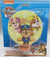 Nickelodeon PAW PATROL LED Night Light - Chase Rubble Skye 4-1/2" TALL 6Ship
