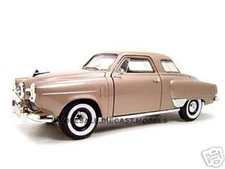 1950 STUDEBAKER CHAMPION GOLDEN TAN 1/18 DIECAST MODEL BY ROAD SIGNATURE 92478