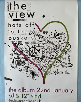 the view hats off to the buskers LP レコード Hats Off to the