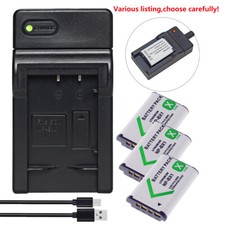 Battery or charger for Sony NP-BX1 DSC-RX100 II RX100 III RX100 IV RX100 V WX500