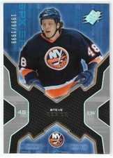 2006-07 UD SPX STEVE REGIER ROOKIE CARD RC #197 ~ 1999/1999 UNIQUE NY ISLANDERS
