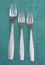 Gourmet Settings NON STOP Stainless Salad Forks and Dinner Fork