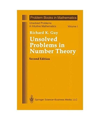Unsolved Problems in Number Theory, Guy, Richard