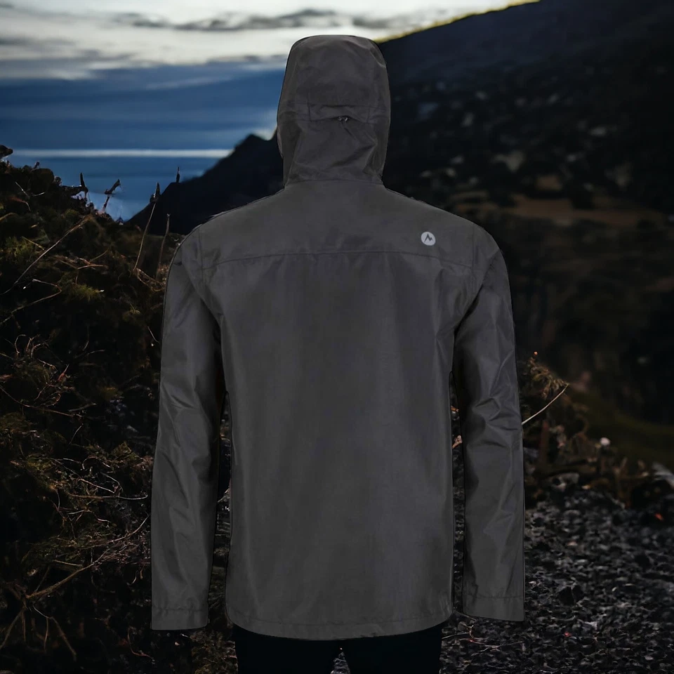 Marmot Mens Phoenix EvoDry Waterproof Jacket Size Medium Black Brand New - Image 3 of 4