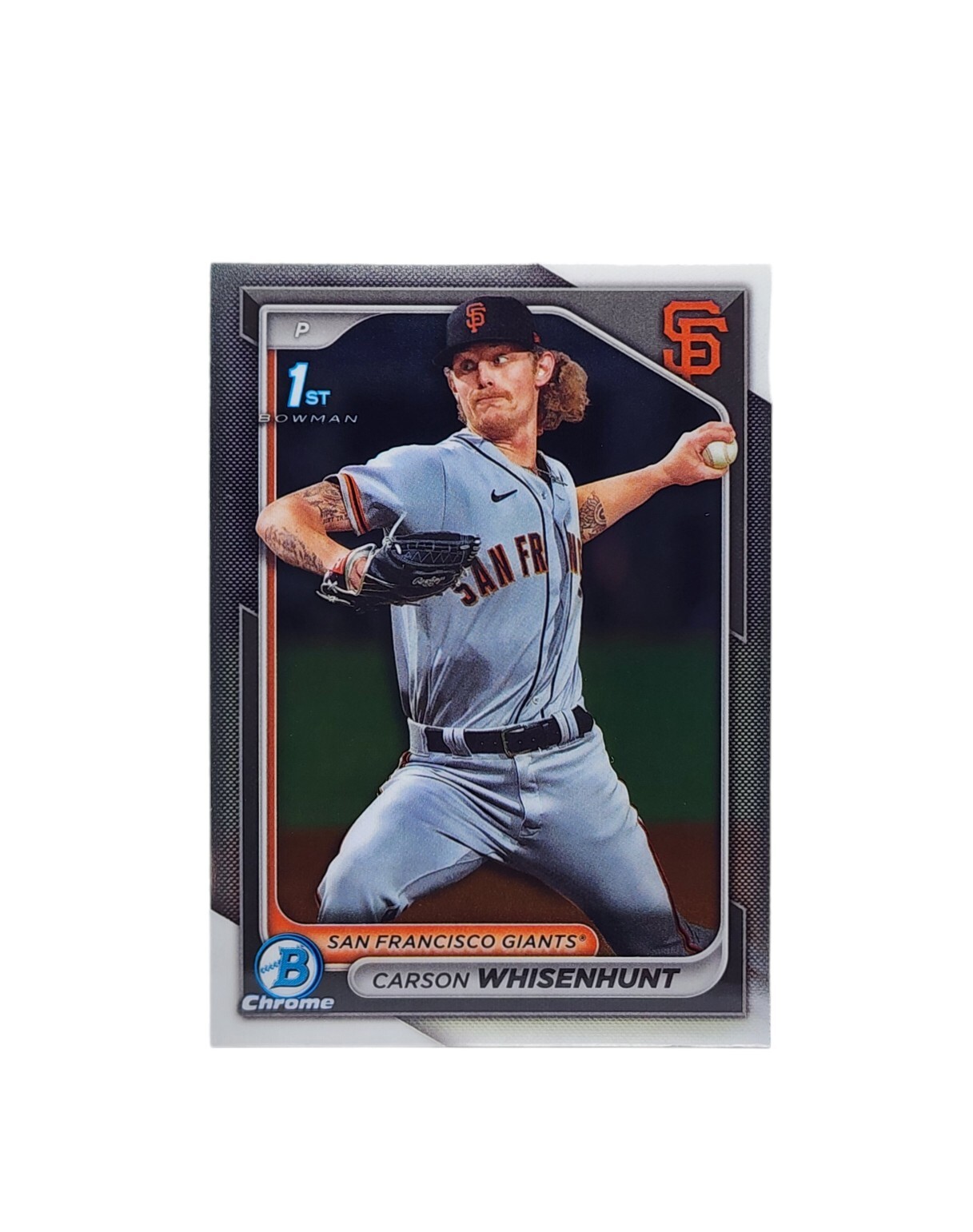 Carson Whisenhunt 2024 Bowman Baseball #BCP-96 1ST BOWMAN CHROME SF Giants