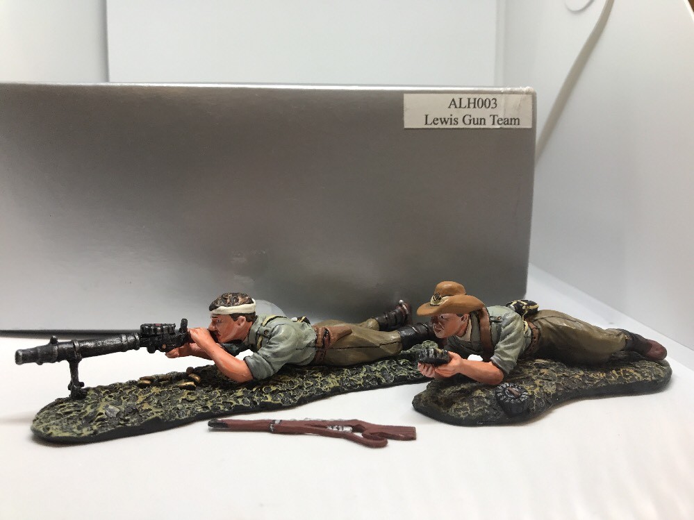 Thomas Gunn ALH003 - 2 man Lewis Gun Team Thomas Gunn ALH003 - 2 man Lewis Gun Team