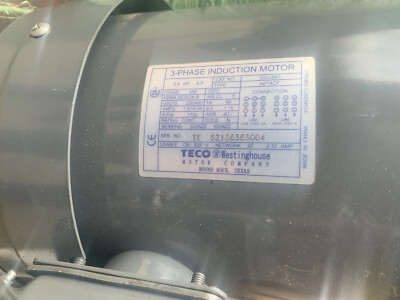 TECO GVO/54C NSMP 3PH Induction Motor 