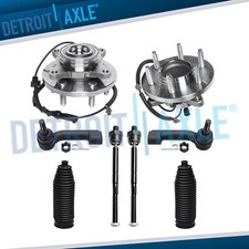 Kit de botas de amarre de buje de cojinete de rueda delantera 2x2 para Ford F-150 2009 2010 con ABS