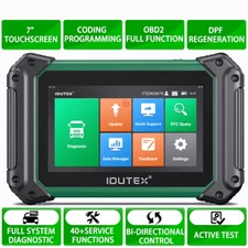 IDUTEX 12V 24V Car Heavy Duty Truck Scanner All System DPF Oil Diagnostic Tool