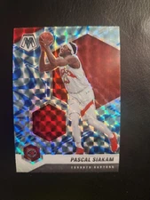 pascal siakam 2020/21 PANINI MOSAIC  #70 BLUE REACTIVE  TORONTO