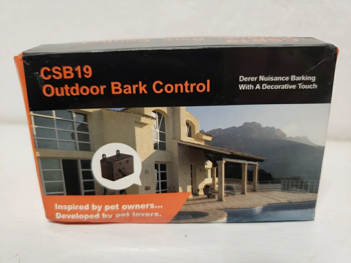 Outdoor bark top control csb19