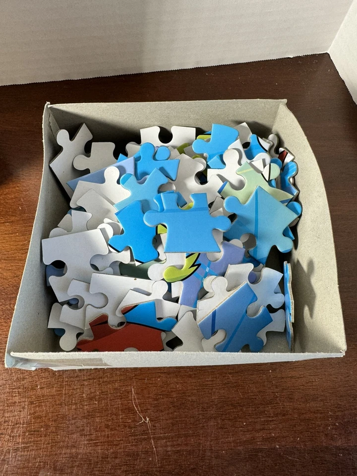 "Puzzle Shamin Pokemon Diamante y Perla 100 piezas • Juguetes Pressman 2009 15"" x 12,5""" Foto 4 de 4