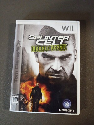 Tom Clancy's Splinter Cell: Double Agent (Nintendo Wii, 2006) Complete ~ #175c