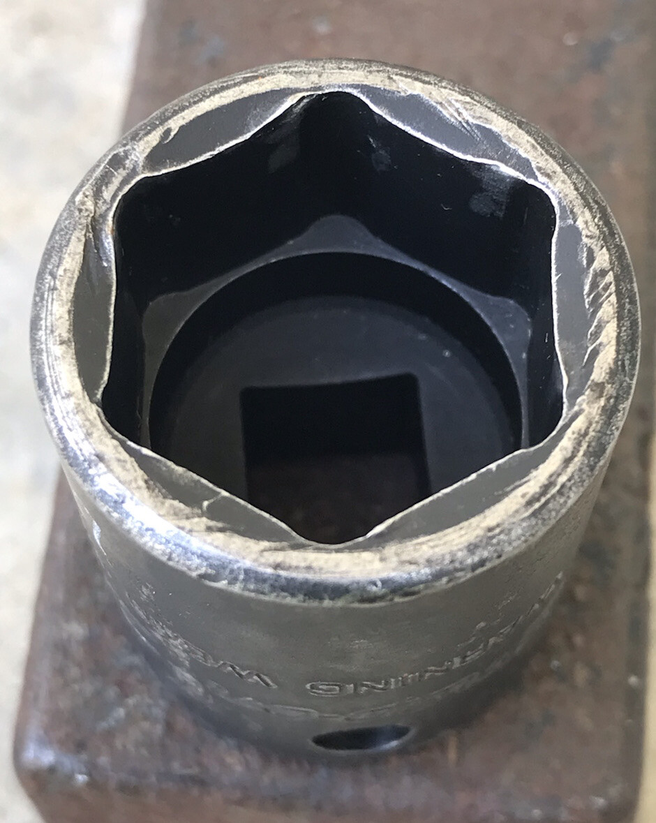 Snap On 3/4" Shallow 3/8" Drive 6 Point Impact Socket IMF240 USA  