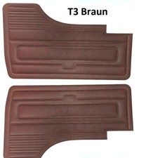VW BUS T3 Türpappe Türpappen Türverkleidungen Door Panel BRAUN BROWN Neu