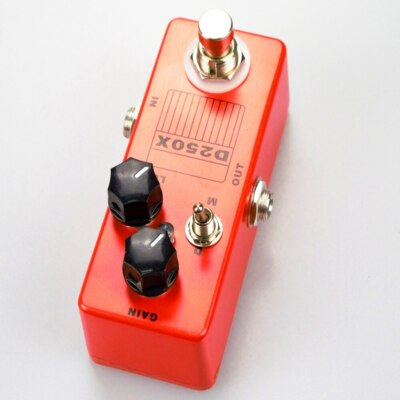D250X Preamp Overdrive Guitar Pedal Drive Effects Pedal Overdrive True Bypass