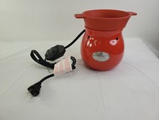 Velata Fondue Warmer Rouge Scentsy No Forks