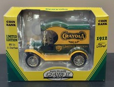 Gearbox 1912 Ford Crayola Delivery Car Coin Bank Limited Edition