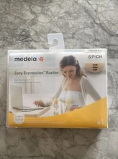 Medela Womens Easy Expression Hands Free Pumping Bustier Sz Small 679BA Nude A68