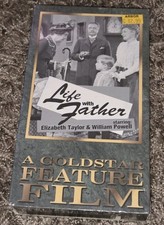 Life With Father VHS Comedy 1985 NEW Sealed Movie Elizabeth Taylor William Powel
