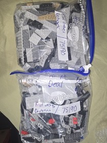 LEGO Star Wars Lot 5 - 75301 75183 75078 75256 75261 75190 AS IS, Read