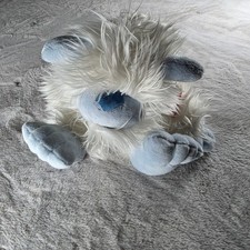 Aurora Yeti Plush Toy Kids OS White Blue Abominable Snowman Shaggy Stuffie