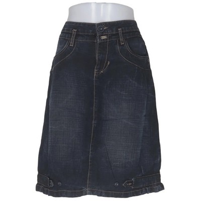Dranella, Jeansrock, Größe: 38, Blau, Tencel, Einfarbig, Denim, Damen #ikr