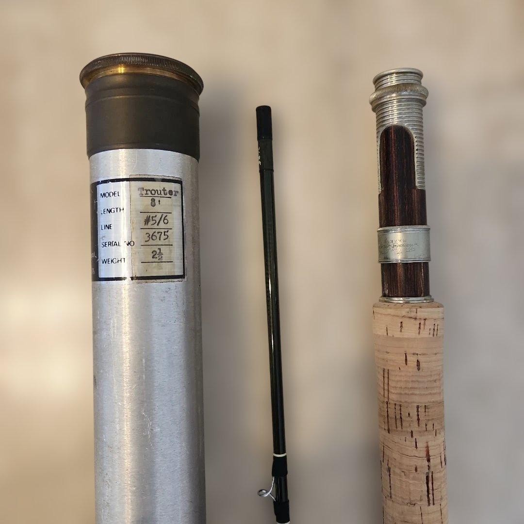 Old Thomas &Thomas 『Trouter』 Unused Old Thomas &Thomas Trouter 8ft #5/6 Fly Rod Fishing 1777 | eBay