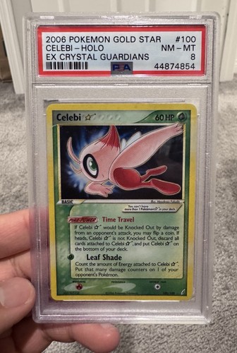 Celebi ★ graded PSA 8 for sale on eBay