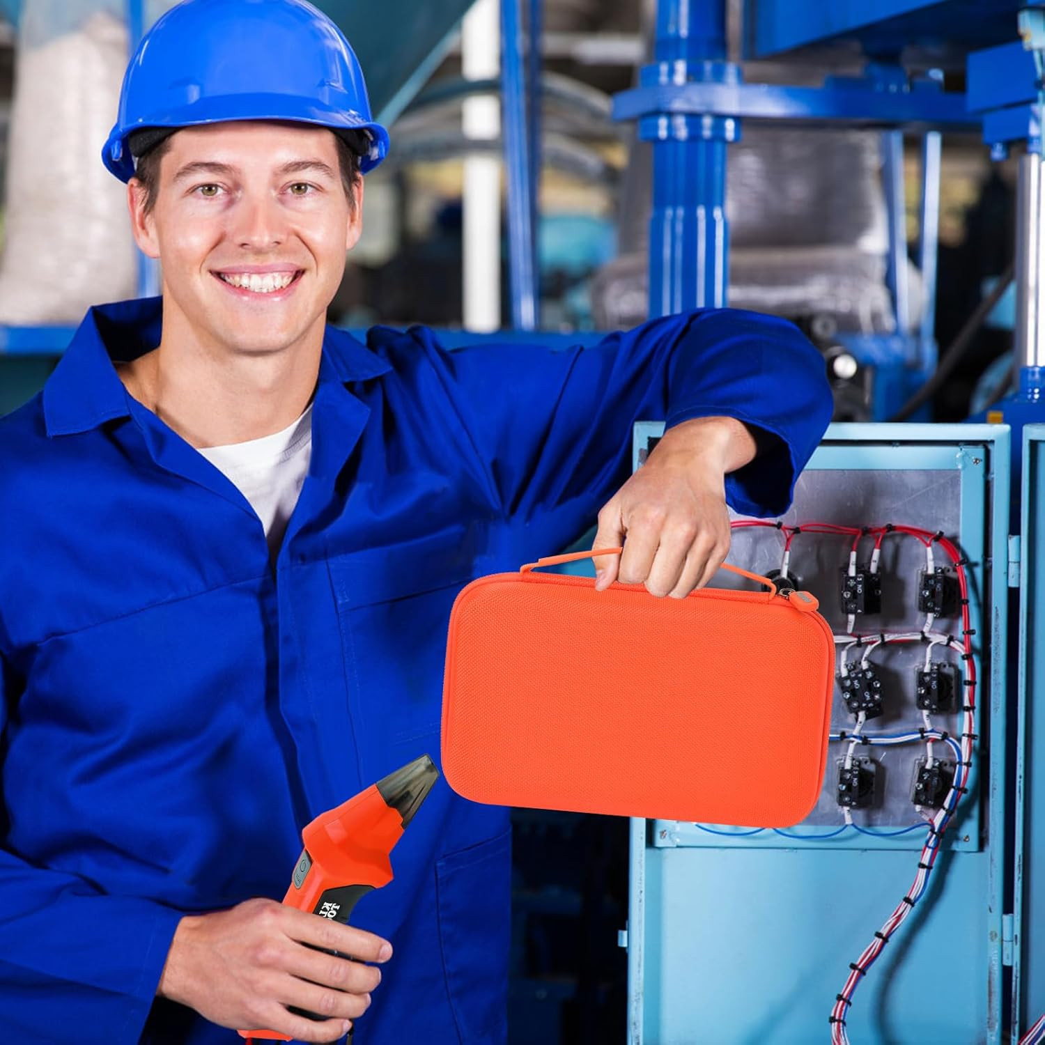 Case Compatible with Klein Tools ET310 AC Circuit Breaker Finder and Integrated 