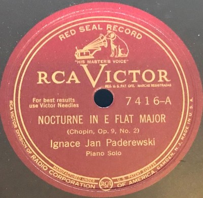 Ignacy Jan Paderewski - Nocturne In E Flat Major / Mazurka In C Sharp Minor *78