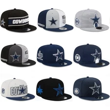 NEW Men's Cowboys Football Hat 2024 Sideline 9FIFTY Snapback Adjustable Hat