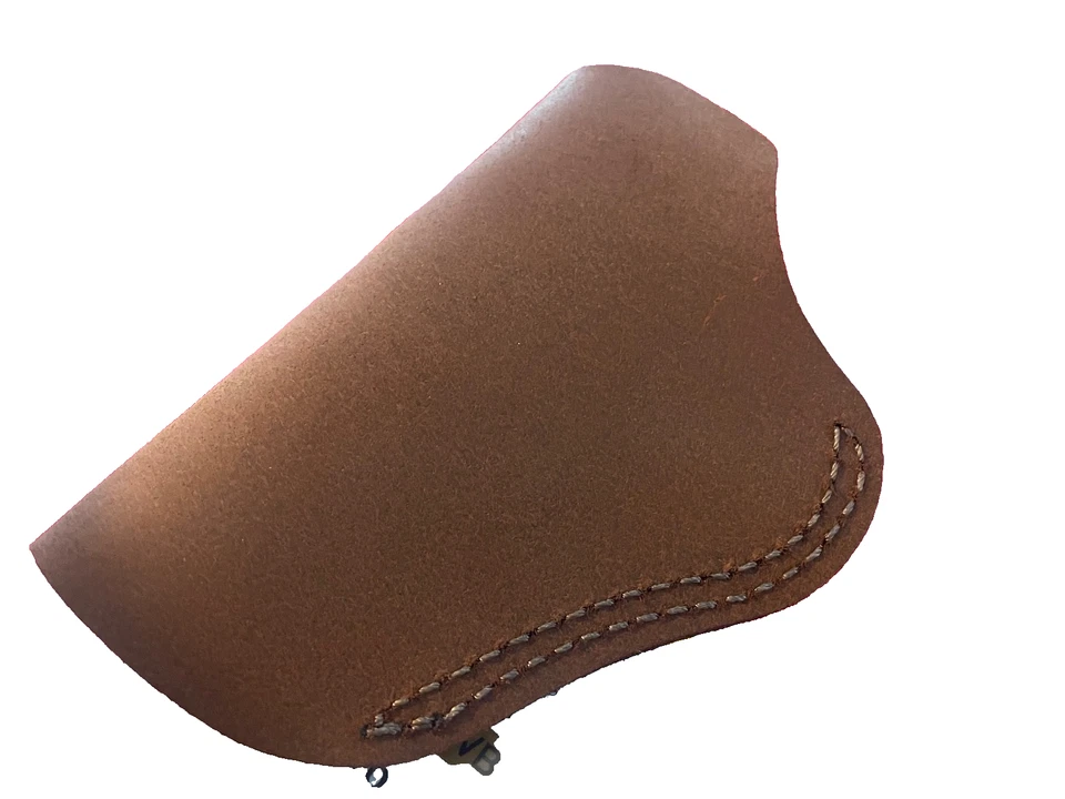 New Bianchi model 6 18026 size 11 rust suede leather IWB glock 19 23 Holster Tan - Image 4 of 4