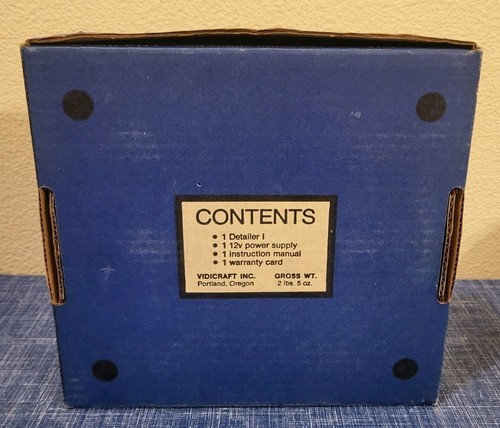 VTG • Vidicraft Detailer 1 • VCR Image Enhancer • Excellent Condition! - Picture 9 of 12