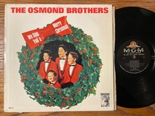 The Osmonds Osmond Brothers We Sing You A Merry Christmas LP MGM Mono VG+!!!!