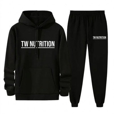 TW Nutrition Unisex Comfort Tracksuit Black