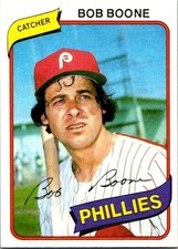 Bob Boone - 1980 Topps - # 470 - Phillies