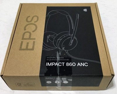 EPOS Impact 860 ANC Headset Microsoft Teams Active Noise Cancelation NEW