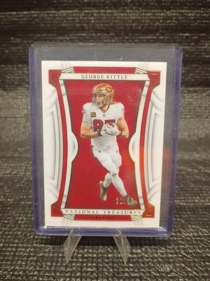 2022 Panini National Treasures #88 George Kittle #/35