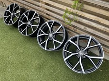 GENUINE VW GOLF ESTORIL 19” ALLOY WHEELS - SLOUGH - R GTI GTD MK8.5