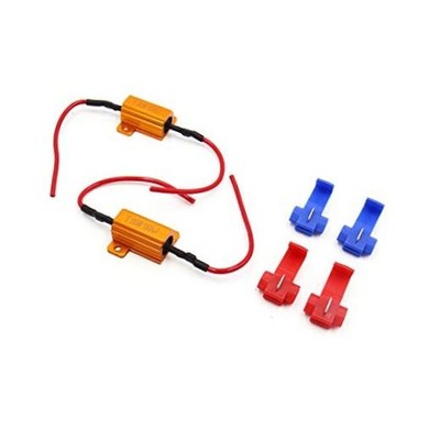 2Pcs 25W 25RJ LED Headlight Canbus Decoder No Error Free Load Resistor for Car