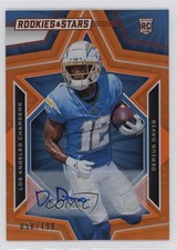 2023 Panini Rookies & Stars Orange Signatures /199 Derius Davis #131 Auto 4z8