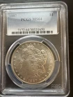 1887 Morgan Silver Dollar PCGS MS64