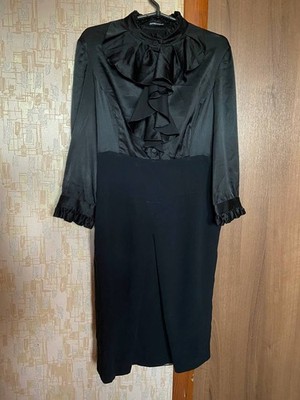Emporio armani black dress woman