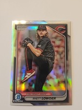 2024 Bowman Draft - Chrome Rhett Lowder #BDC-23 Refractor (RC)